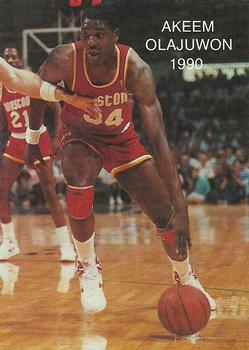 1989-90 Wasatch Basketball All-Stars #10 Akeem Olajuwon Front