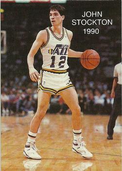 1989-90 Wasatch Basketball All-Stars #12 John Stockton Front