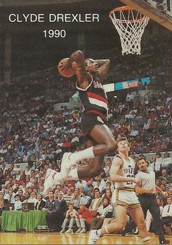 1989-90 Wasatch Basketball All-Stars #15 Clyde Drexler Front