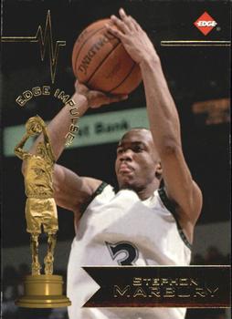 1997 Collector's Edge Impulse - Gold #41 Stephon Marbury Front
