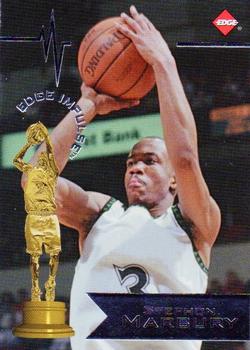 1997 Collector's Edge Impulse - Silver #41 Stephon Marbury Front