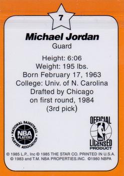 1997 1986 Star Crunch ‘N Munch (Unlicensed) #7 Michael Jordan Back
