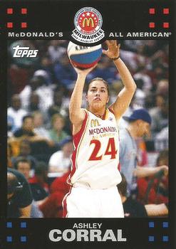 2008 Topps McDonald's All-American Game #AC Ashley Corral Front