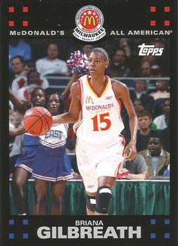 2008 Topps McDonald's All-American Game #BG Briana Gilbreath Front