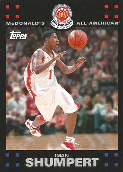 2008 Topps McDonald's All-American Game #IS Iman Shumpert Front