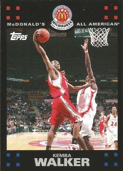 2008 Topps McDonald's All-American Game #KW Kemba Walker Front