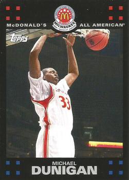 2008 Topps McDonald's All-American Game #MD Michael Dunigan Front