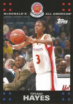 2008 Topps McDonald's All-American Game #TH Tiffany Hayes Front