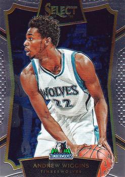 2015-16 Panini Select #1 Andrew Wiggins Front