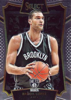 2015-16 Panini Select #12 Brook Lopez Front
