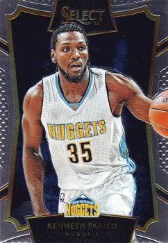 2015-16 Panini Select #56 Kenneth Faried Front