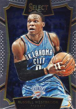 2015-16 Panini Select #59 Russell Westbrook Front