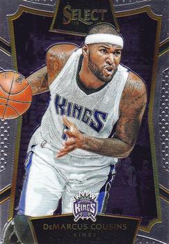 2015-16 Panini Select #92 DeMarcus Cousins Front