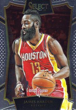 2015-16 Panini Select #94 James Harden Front