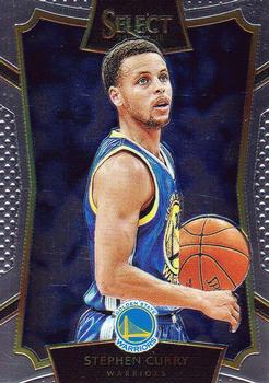 2015-16 Panini Select #99 Stephen Curry Front