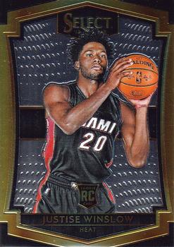 2015-16 Panini Select #126 Justise Winslow Front
