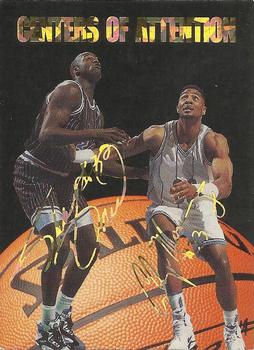 1993-94 Arena Sports Shaquille O'Neal (Unlicensed) #NNO Shaquille O'Neal / Alonzo Mourning Front