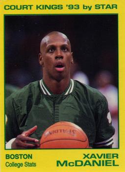 1992-93 Star Court Kings #19 Xavier McDaniel Front
