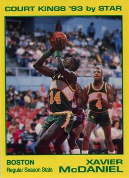 1992-93 Star Court Kings #20 Xavier McDaniel Front