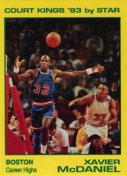 1992-93 Star Court Kings #23 Xavier McDaniel Front