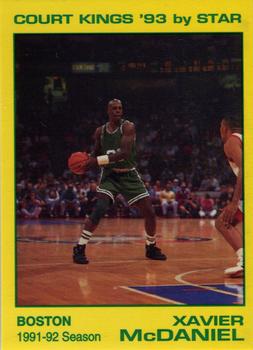 1992-93 Star Court Kings #24 Xavier McDaniel Front