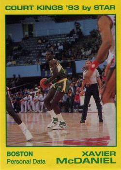 1992-93 Star Court Kings #27 Xavier McDaniel Front