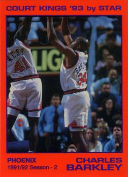 1992-93 Star Court Kings #42 Charles Barkley Front