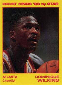 1992-93 Star Court Kings #82 Dominique Wilkins Front