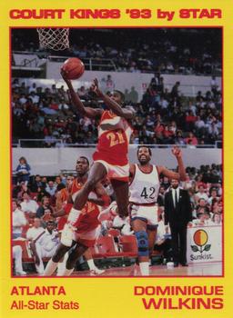 1992-93 Star Court Kings #86 Dominique Wilkins Front