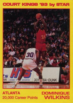 1992-93 Star Court Kings #87 Dominique Wilkins Front