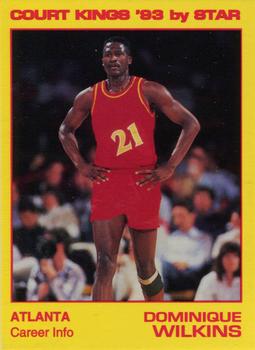 1992-93 Star Court Kings #88 Dominique Wilkins Front