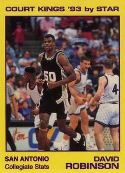 1992-93 Star Court Kings #92 David Robinson Front