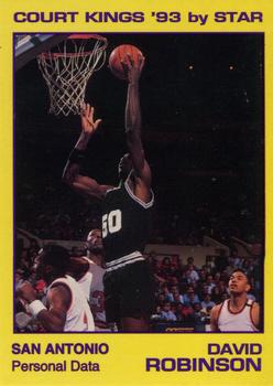1992-93 Star Court Kings #99 David Robinson Front