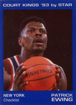 1992-93 Star Court Kings #109 Patrick Ewing Front