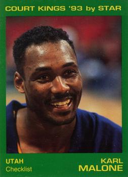 1992-93 Star Court Kings #118 Karl Malone Front