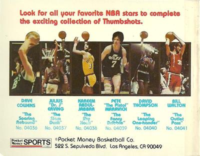 1977-78 Dell Flipbooks #NNO Dave Cowens Back
