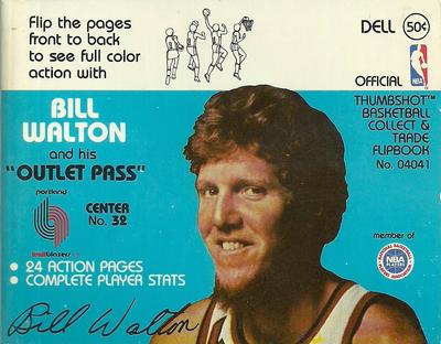 1977-78 Dell Flipbooks #NNO Bill Walton Front