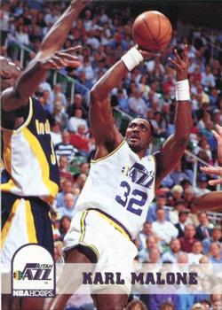 1993-94 Hoops Old Home Bread Utah Jazz #NNO Karl Malone Front