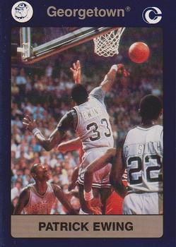 1991 Collegiate Collection Georgetown Hoyas #2 Patrick Ewing Front