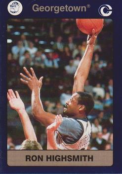 1991 Collegiate Collection Georgetown Hoyas #14 Ron Highsmith Front