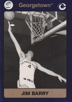 1991 Collegiate Collection Georgetown Hoyas #18 Jim Barry Front