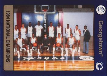 1991 Collegiate Collection Georgetown Hoyas #20 1984 National Champions Front