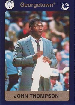 1991 Collegiate Collection Georgetown Hoyas #25 John Thompson Front