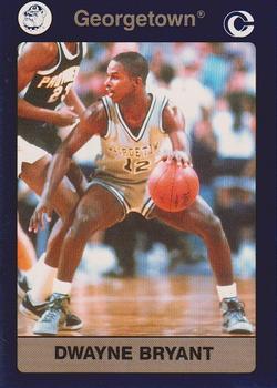 1991 Collegiate Collection Georgetown Hoyas #26 Dwayne Bryant Front