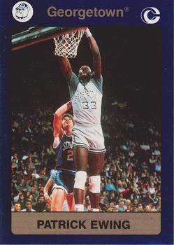 1991 Collegiate Collection Georgetown Hoyas #30 Patrick Ewing Front