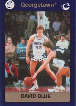 1991 Collegiate Collection Georgetown Hoyas #46 David Blue Front