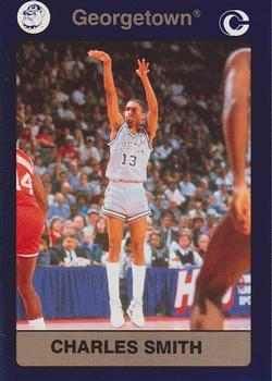 1991 Collegiate Collection Georgetown Hoyas #47 Charles Smith Front