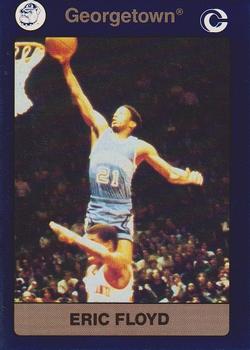 1991 Collegiate Collection Georgetown Hoyas #51 Eric Floyd Front