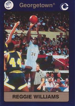 1991 Collegiate Collection Georgetown Hoyas #53 Reggie Williams Front