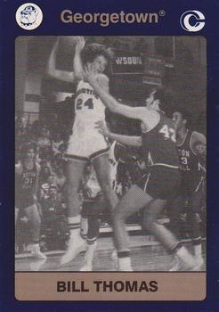 1991 Collegiate Collection Georgetown Hoyas #56 Bill Thomas Front